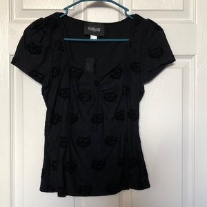 Collectif Black Cat Top